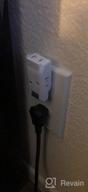 img 1 attached to SYCON 3 Way Wall Outlet Extender AC Adapter, 2-Prong Swivel Mini Indoor Wall Tap Power Outlet Extender Plug, White review by Cedric Ford