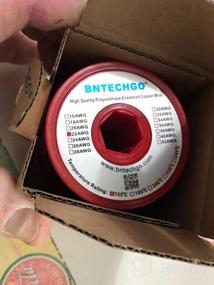 img 4 attached to BNTECHGO 24 AWG Magnet Wire - Enameled Copper Wire - Enameled Magnet Winding Wire - 1.0 Lb - 0.0197" Diameter 1 Spool Coil Natural Temperature Rating 155℃ Widely Used For Transformers Inductors
