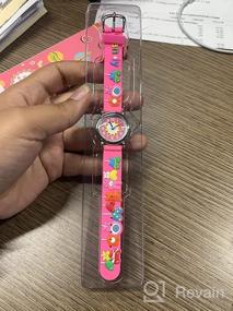 img 7 attached to 👦 Waterproof Kids Watch for Boys Girls: Digital Analog Wrist Toddler Watch with Cute Cartoon Band - 3D Silicone, Ages 3-10