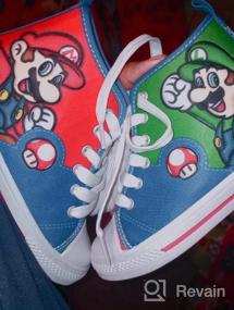 img 5 attached to Super Mario Brothers Nintendo Sneaker Boys' Shoes and Sneakers