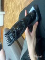 картинка 2 прикреплена к отзыву Беспроводной триммер для бороды Panasonic ER-GB42-K для мужчин: точный диск для 🧔, 19 настроек длины, аккумулятор с возможностью зарядки и умывающийся - черный. от Aneta Pa ᠌