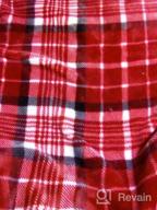 img 1 attached to Ultra Soft Lightweight Plaid Fleece Throw Blanket For Couch - Solaris 50" X 60 review by Jennifer Jackson