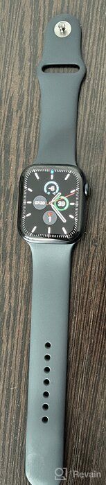 img 2 attached to Apple Watch Series 7 45mm Aluminium Case Smart Watch, Blue Ocean review by Agata Tyszkiewicz ᠌