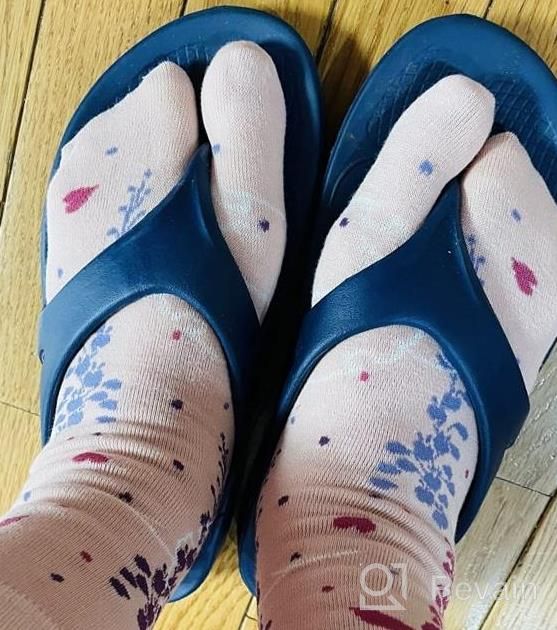 img 1 attached to 3-Pair Bowbear Womens Flip-Flop Socks - Comfort And Style Combined! review by Bryan Kishore