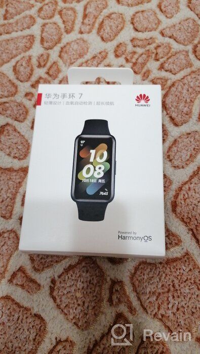 img 1 attached to Smart bracelet HUAWEI Band 7, black review by Stanislaw Bieroza ᠌