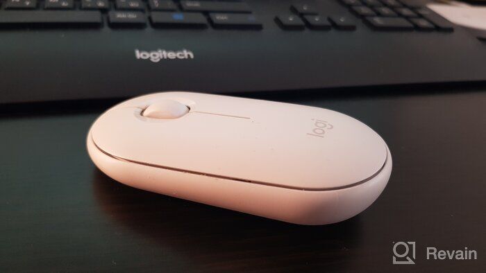 img 1 attached to Wireless Bluetooth Graphite 🖱️ iPad Mouse - Logitech Pebble i345 review by Agata Jasiczek ᠌