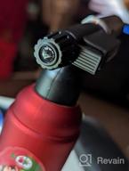img 1 attached to Industrial Butane Blow Torch Refillable With Dual Nozzle, Strong Firepower For Soldering, Baking, Welding BBQ (Butane Not Included) - Safety Lock Feature review by Kenneth Harris