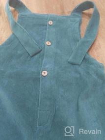 img 5 attached to Cute & Comfy Corduroy Overalls For Toddler Girls And Boys - Shop The Kuriozud Collection Now!