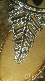 img 7 attached to Boho Chic Women'S Flat Sandals With Rhinestone Embellishments For Summer Beach, Walking And Casual Wear