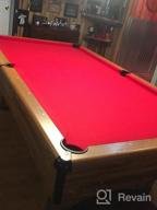 img 1 attached to Upgrade Your Billiard Game With HaxTON Pool Table Felt Cloth - Choose From Multiple Colors For A Perfect Fit On Your 7/8/9 Foot Pool Table review by Erik Gerber