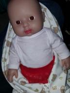 img 1 attached to Realistic 12 Inch Full Silicone Baby Doll - Lifelike Reborn Newborn Baby Boy Doll review by Emmanuel Pictorial