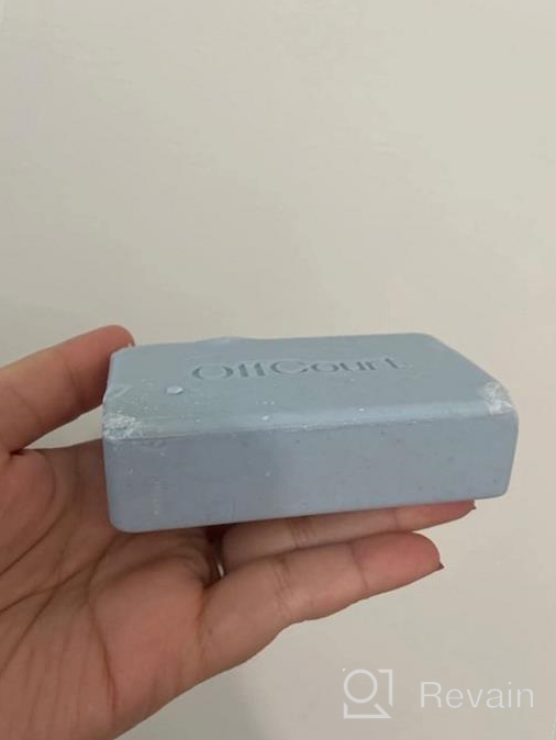 img 1 attached to OffCourt Exfoliating Body Soap - Best Cleansing Soap with Medium Strength Fresh Fig Leaves Scent for all Skin Types, Non-Drying Bar, 5oz 1 Pack; Perfect for Men and Women review by Bryan Murphy