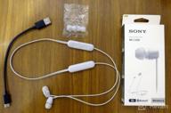 img 1 attached to White Sony WI-C200 Wireless In-Ear Headset/Headphones with Microphone for Phone Calls (WIC200/W) - Improved SEO review by Eunu Cha
