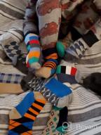 img 1 attached to Pack of 6 Fun and Colorful Dress Crew Socks for Boys by Jefferies Socks review by Craig Sethuraman