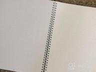img 1 attached to Ghost Grid Dot Journal By BookFactory: Large 8.5" X 11" Bullet Notebook With 120 Pages - JOU-120-7CW-A(DotJournalNG) review by Anil Campbell
