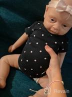 img 1 attached to 👶 Vollence Lifelike Full Body Silicone Baby Doll - 23 inch Realistic Newborn Girl Doll, Non-Vinyl Reborn Baby Doll review by Freddy Hammonds