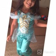 img 1 attached to Classic Toddler Jasmine Costume For Kids - Perfect For Halloween! review by Dan Deng