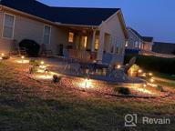 img 1 attached to Illuminate Your Outdoor Space With 12-Pack Of LEONLITE Low Voltage Landscape Lights - Waterproof And Energy-Efficient 3000K Warm White LED Lights! review by Chad Gue