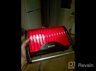 img 2 attached to Sandwich maker Kitfort KT-1609 Panini Maker, red review by Ewa Lus ᠌