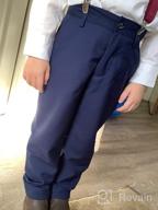 img 1 attached to Stylish Boys Dress Pants and Suits: Top Choice in Boys' Clothing for Toddlers review by Steve Griffin