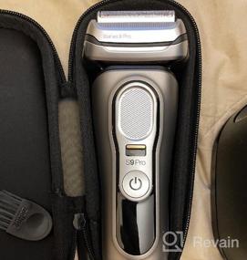 img 7 attached to 🪒 Braun Series 9 Pro 9465cc Electric Razor: Wet &amp; Dry Foil Shaver with ProLift Trimmer, SmartCare Center - Noble Metal