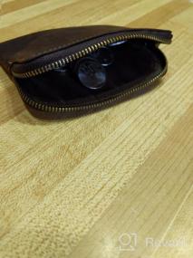 img 5 attached to Fmeida Men'S Leather Wallet With Coin Purse, Change Pouch, And Card Holder - Ideal Birthday Gift In Coffee Brown