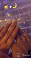 картинка 1 прикреплена к отзыву Бейдодо Серебряные кольца солнца и луны с гравировкой I Love You Персонализированные парные свадебные обручальные кольца - Регулируемые совпадающие кольца от Seth Torres