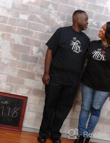 img 5 attached to Perfect Gift For Couples: Mr And Mrs Matching Shirts For Wedding, Anniversary And Newlyweds