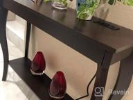 img 1 attached to White Narrow Sofa Console Table With Outlets And USB Ports For Living Room, Entryway, Hallway, Foyer review by Kyle Smithlin
