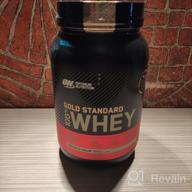 img 2 attached to Optimum Nutrition's Vanilla Ice Cream Gold Standard Whey Protein Powder, 2lb - May Vary in Packaging review by Ha Joon Bong ᠌