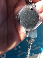 img 1 attached to Cherished Remembrance: Dad Memorial Necklace - A Tribute to a Beloved Father review by Gerson Lagerquist