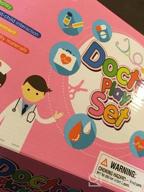 img 1 attached to Get Your Little Ones Excited To Play Pretend With Our Doctor Kit For Kids – Includes Stethoscope And Costume Set! review by Bill Roberts