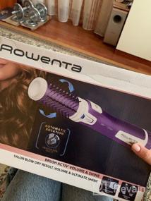 img 12 attached to Rowenta hairbrush CF 9530, purple