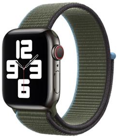 img 2 attached to Nylon Strap Inverness Green Sport Loop Apple Watch 44mm (42mm; 45mm) MYA72ZM/A