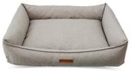 bed for a dog bed for a cat bed for dogs bed for cats 90x70x20 cm removable cover easy to wash quality furniture логотип