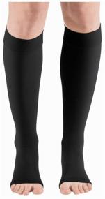 img 2 attached to medi mediven plus 201/202 anti-varicose knee socks, class 2, size: 4, length: 39-44 cm, black