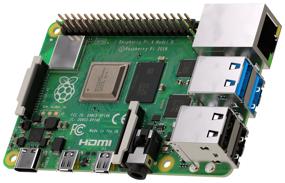 img 2 attached to Raspberry Pi 4 Model B 2GB RAM - Modular microcomputer cooling heatsinks as a gift