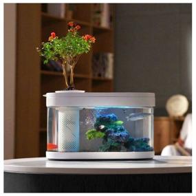 img 1 attached to Fish Tank Aqua Eco Farm Mijia Geometry C180 Fish Tank Pro Standart Set