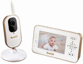 img 4 attached to Ramili Baby RV350 Beige Video Baby Monitor: Advanced Features for Hassle-free Monitoring