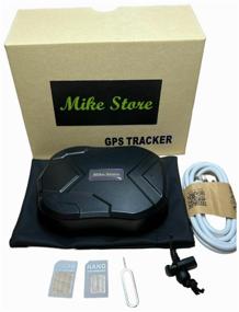 img 4 attached to Mike Store Car GPS Tracker TAMS /A-GPS, GPS, LBS/Magnetic/Waterproof/Shock Sensor/Speed ​​Alarm/90 Days Operation