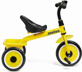 img 4 attached to Children's tricycle JUNION Spinni, yellow