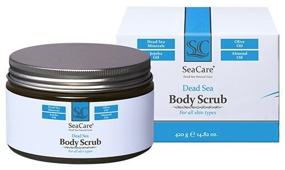 img 4 attached to SeaCare Rejuvenating body scrub with Dead Sea minerals and natural oils Dead Sea Body Scrub, 420 g