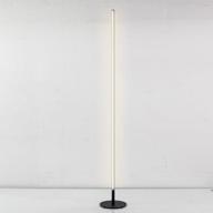 floor lamp floor led uno lampa. black. led. dimmable. with remote control. newlamp. logo