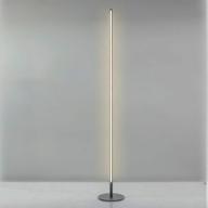 floor lamp floor led uno lampa. silver. led. dimmable. with remote control. newlamp. logo