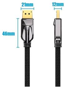 img 2 attached to Cable Vention DisplayPort - DisplayPort (DisplayPort v1.4 20M/20M), 3 m, black