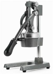 img 4 attached to Gray Cast Iron Citrus Juicer & 🍊 Manual Mechanical Press - Perfect for Oranges and Pomegranates