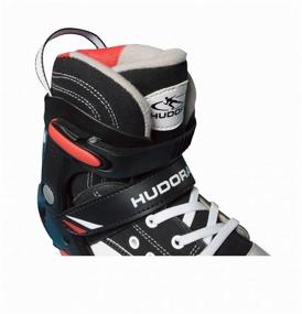 img 3 attached to Roller skates HUDORA Rollschuh Roller Skate, 22030, r. 28 – 31, black/white