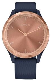 img 2 attached to Navy Blue/Rose Gold Garmin Vivomove 3S Smart Watch: A Stylish and Advanced Wearable