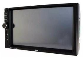 img 3 attached to 2 din, 2 dyn, touch display, USB port on front panel, AUX on front panel, bluetooth, 7 inch
