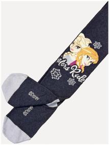 img 4 attached to Tights Conte-kids Disney Frozen, size 128-134, 515 dark blue